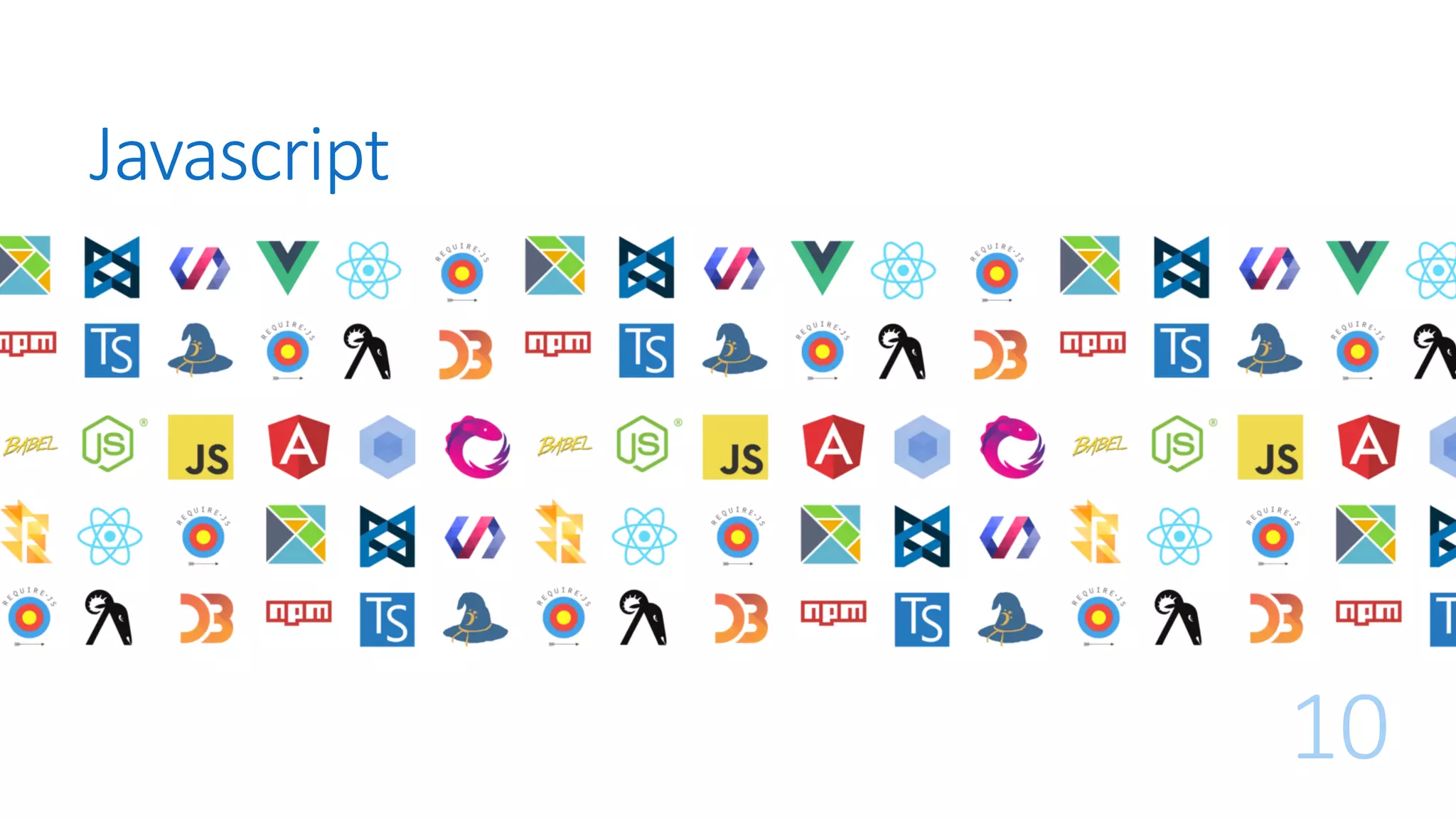 Javascript
10
 