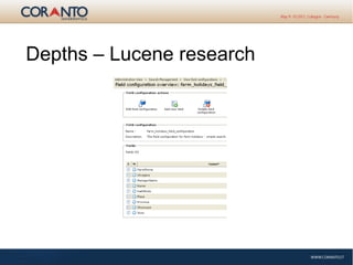 Depths – Lucene research
 
