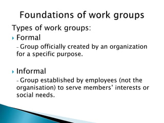 Group and Team Works. | PPT