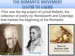 Romanticism/ Romantic Poetry/ The Romantic Movement | PPTX