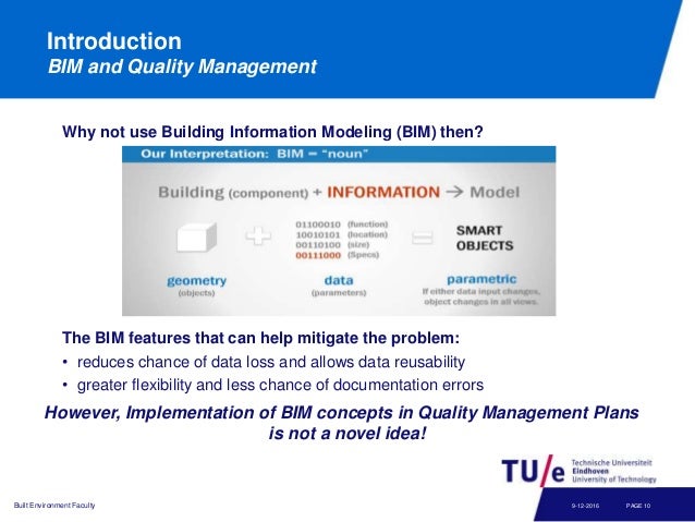 Master thesis quality management