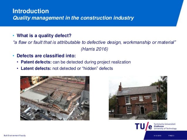 Master thesis quality management