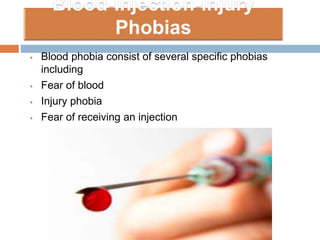 Blood Injection Phobia Inventory.pdf PresentatioN about fobia | PPTX