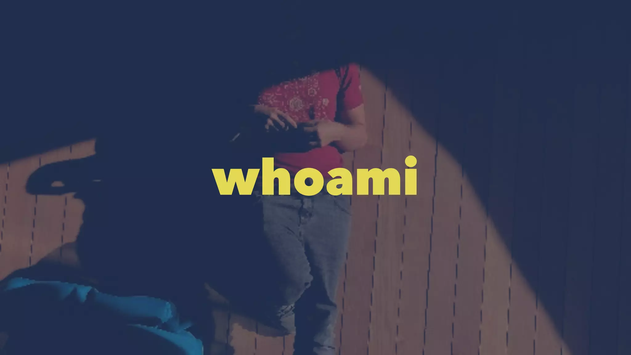 whoami
 