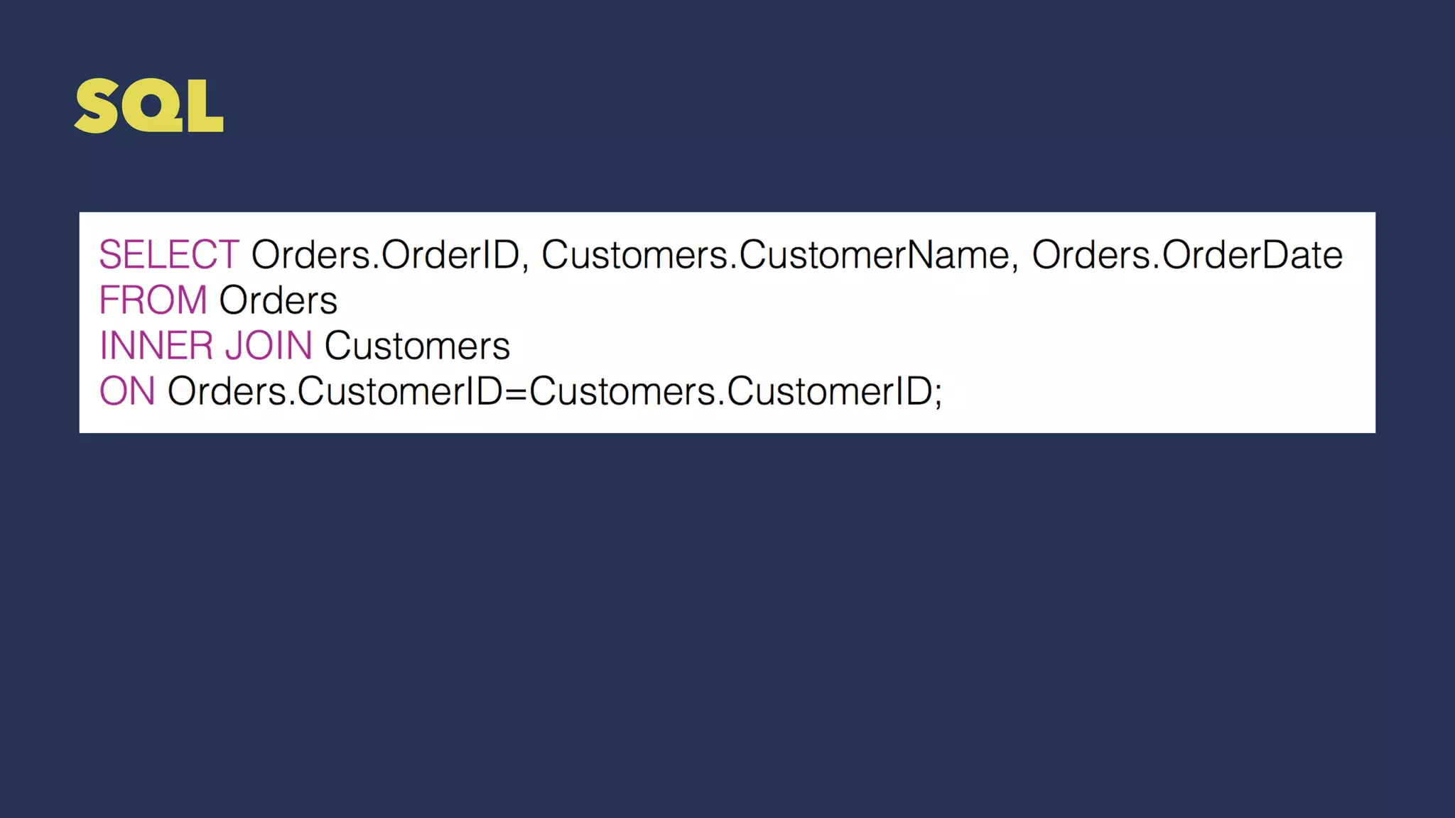 SQL
 