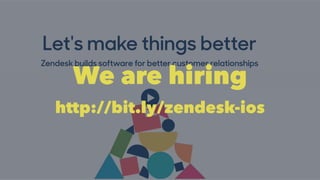 We are hiring
http://bit.ly/zendesk-ios
 
