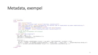 Metadata, exempel
53
 