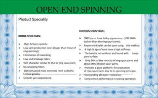 Different Spinning Techniques | PPTX