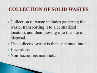 Solid Waste and its Management ppt | PPTX