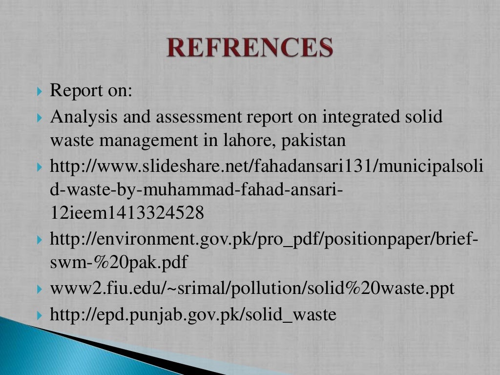 Solid Waste And Its Management Ppt