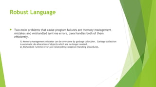 Object Oriented Methodology in Java (Lecture-1) | PPT