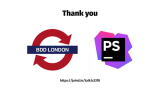 Thank you
https://joind.in/talk/c52f8
 