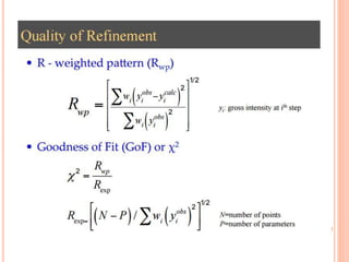 Fullprof Refinement