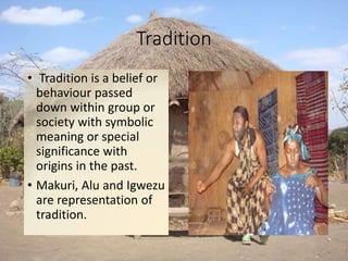 Conflict of Tradition and Modernity in Swamp Dweller | PPTX