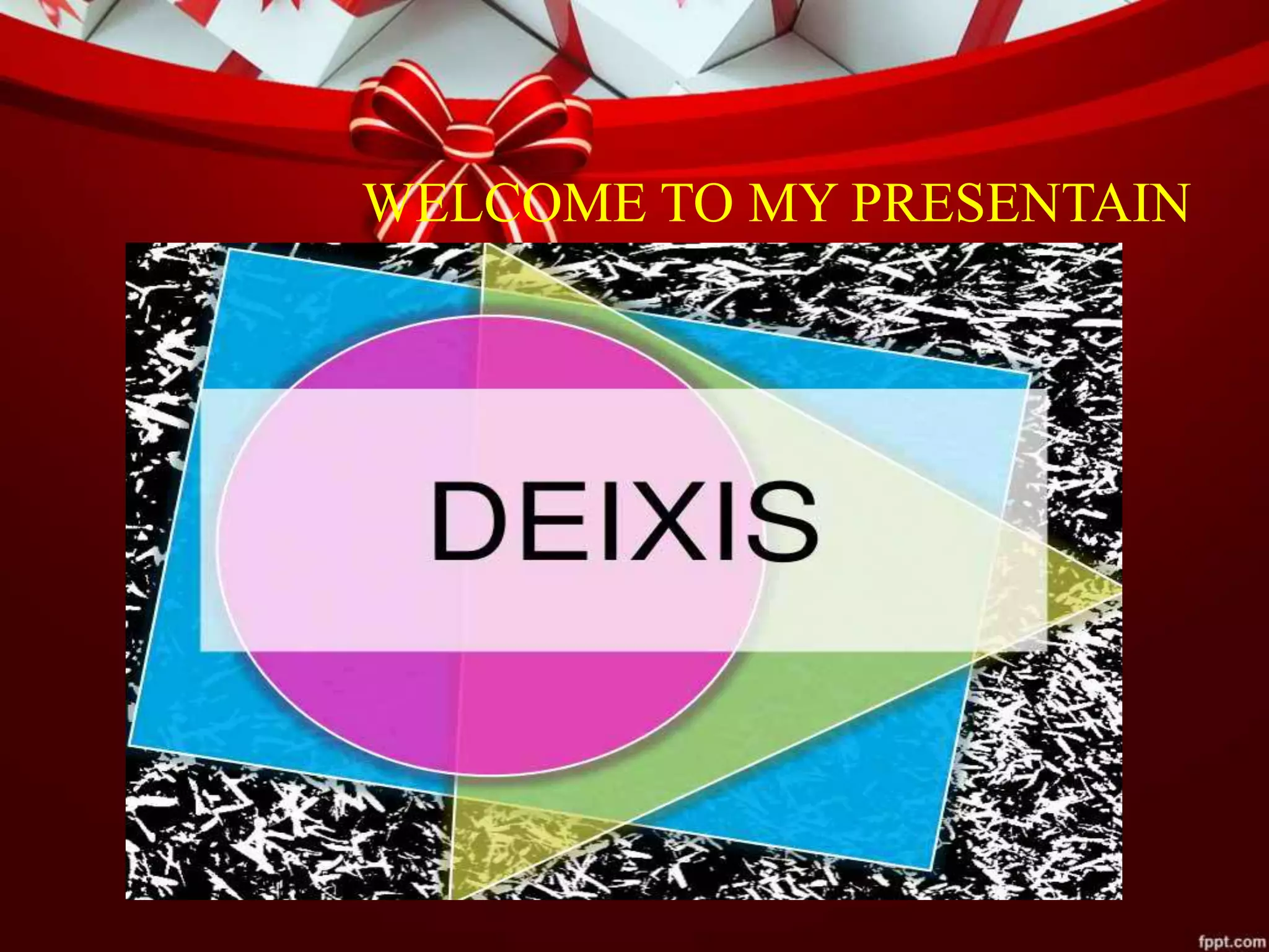 WELCOME TO MY PRESENTAIN
 