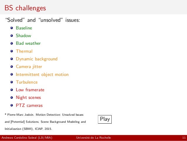 Object detection dissertation picture