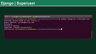 Django | Superuser
 