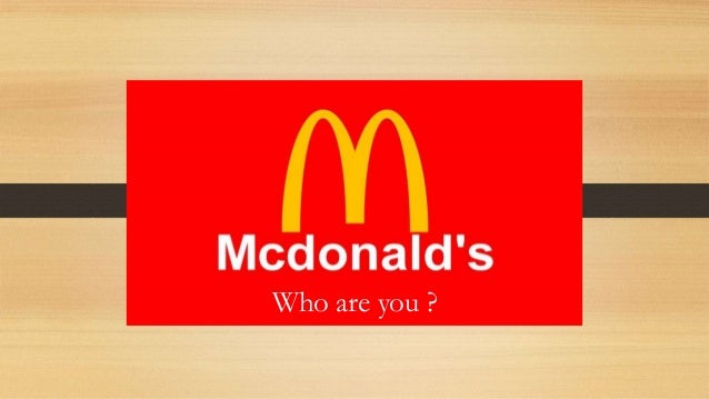Mcdonald S Mini Case Analysis