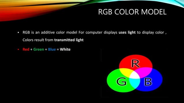 "Color model" Slide for Computer Graphics Presentation | PPTX ...