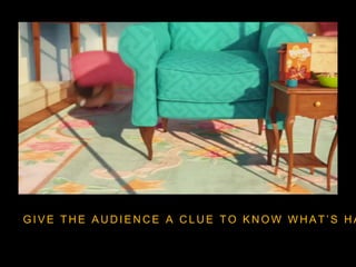 G I V E T H E A U D I E N C E A C L U E T O K N O W W H A T ’ S H A
 