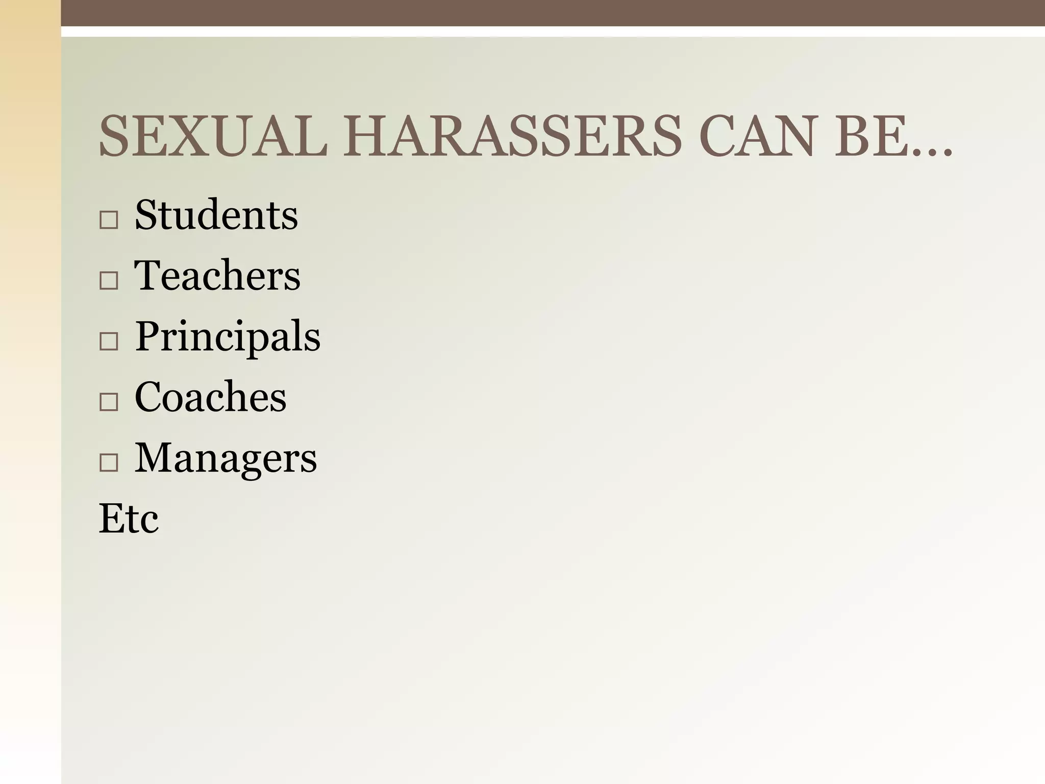 sexual harassment in Pakistan | PPTX