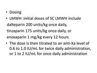 VENOUS THROMBOEMBOLISM IN PREGNANCY | PPTX