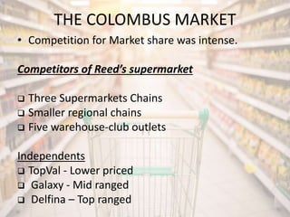 reed supermarkets website