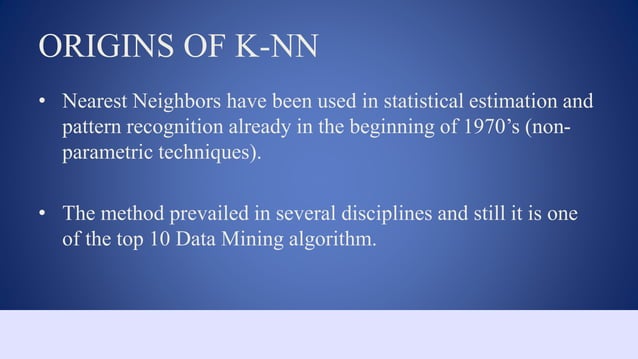 KNN Algorithm using C++ | PPT