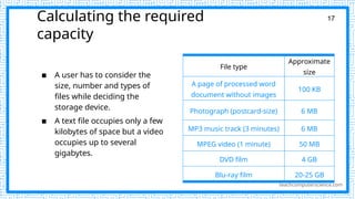Presentation - 17 Data storage explanation and images.pptx
