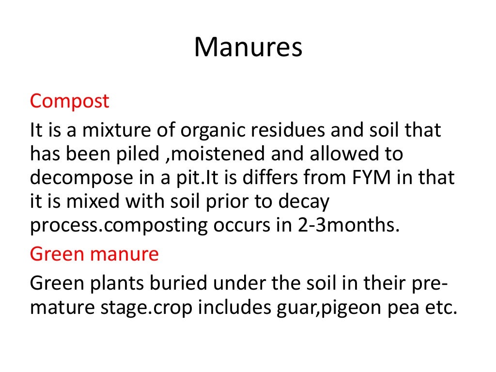 differences between organic and inorganic fertilizer