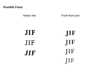 Possible Fonts
Noticia Text Frank Ruhl Libre
 