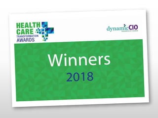 Healthcare Transformation Award Winners 2018