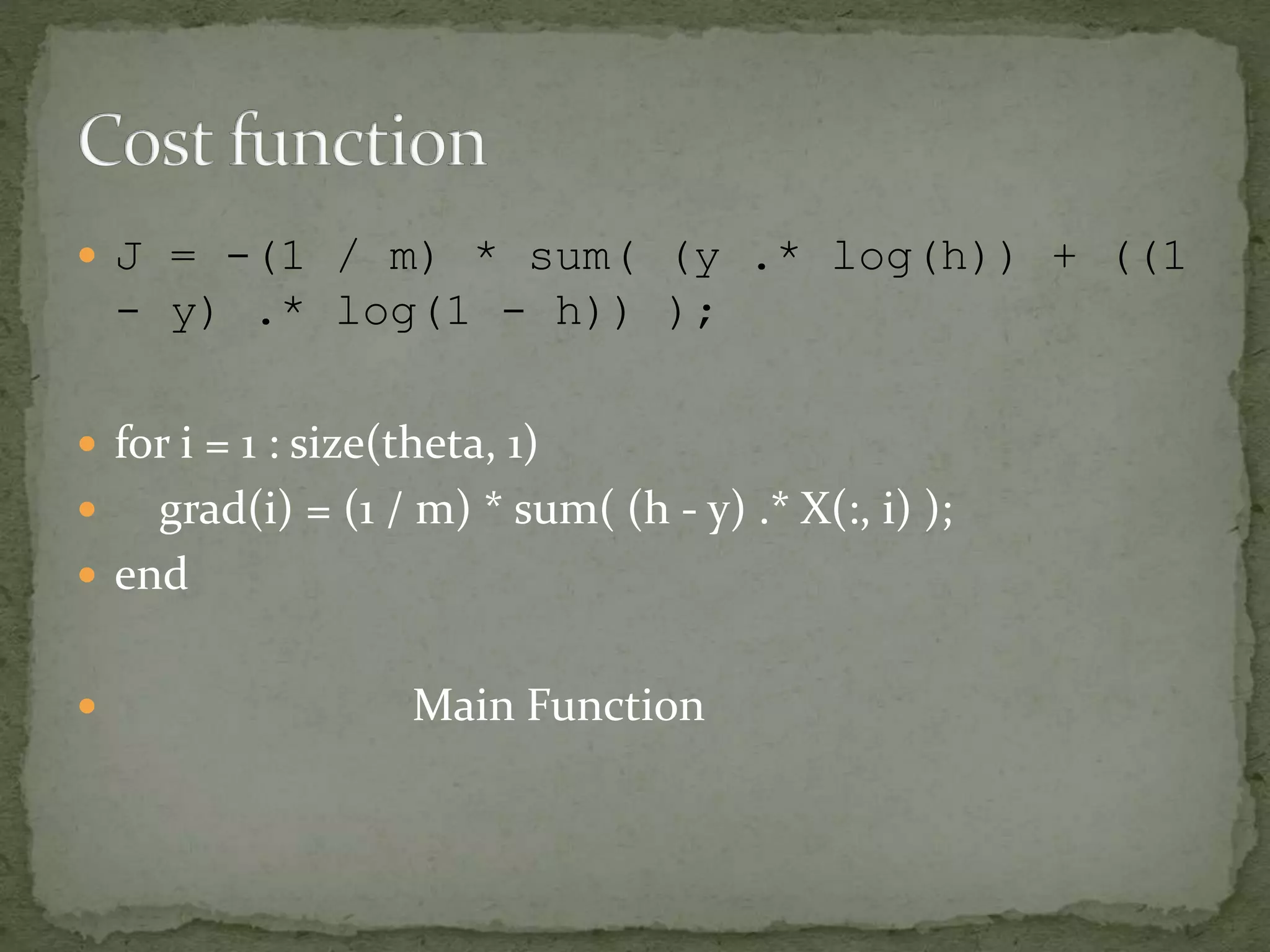 Exam Prediction Machine Learning Algorithm | PPT