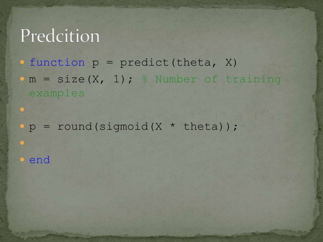 Exam Prediction Machine Learning Algorithm | PPT