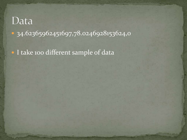 Exam Prediction Machine Learning Algorithm | PPT