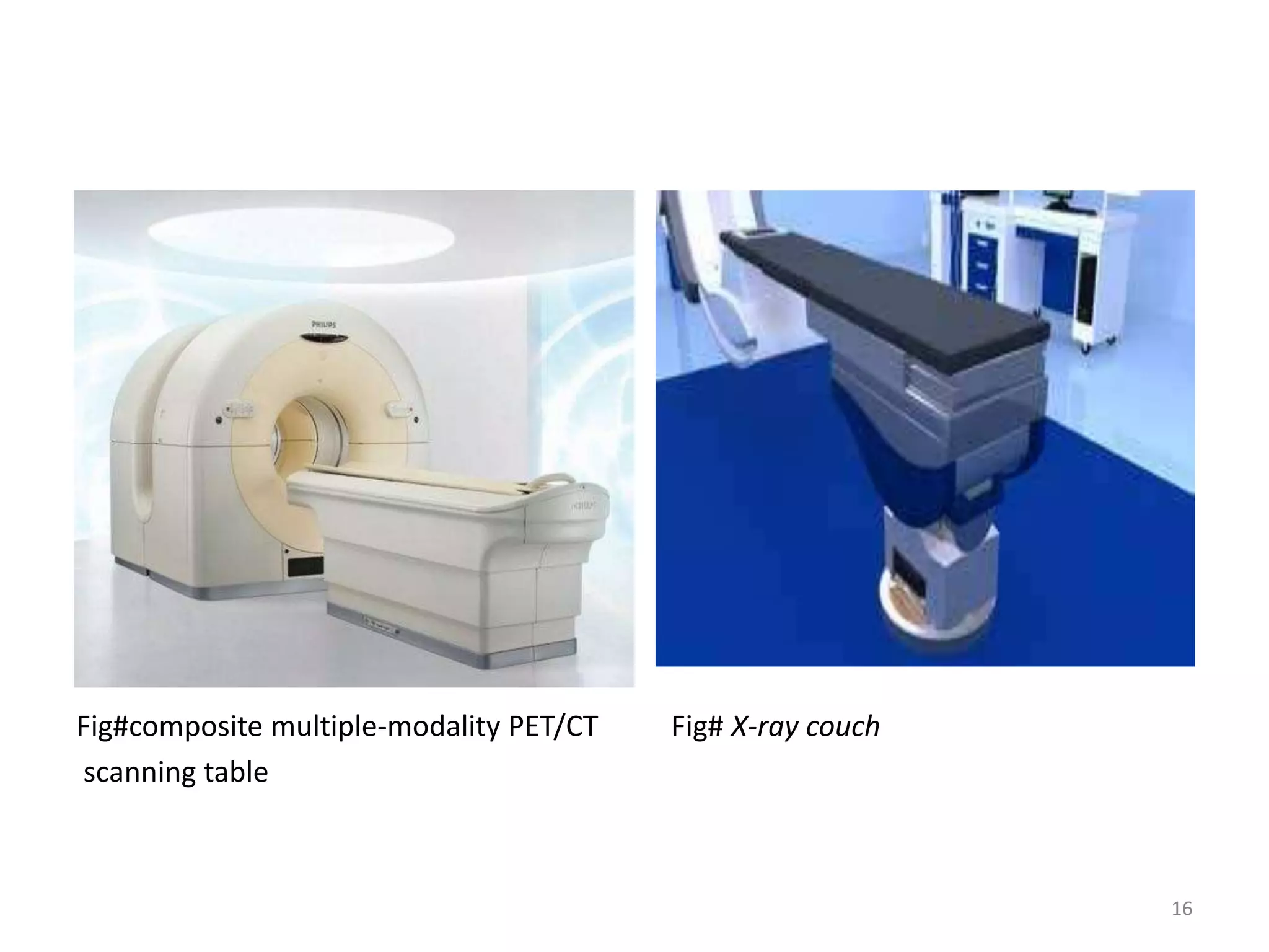 Fig#composite multiple-modality PET/CT Fig# X-ray couch
scanning table
16
 