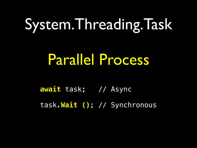 Asynchronous Application Patterns in C# - MonkeySpace | PPT