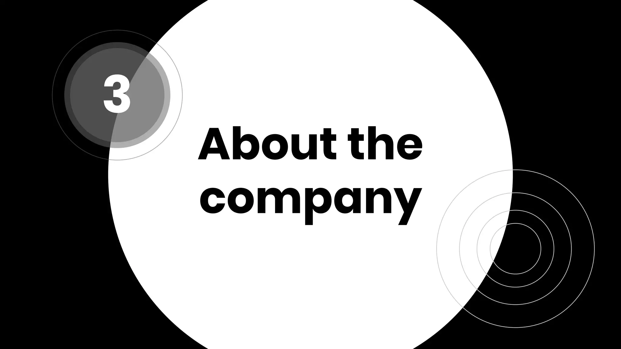 About the
company
3
 