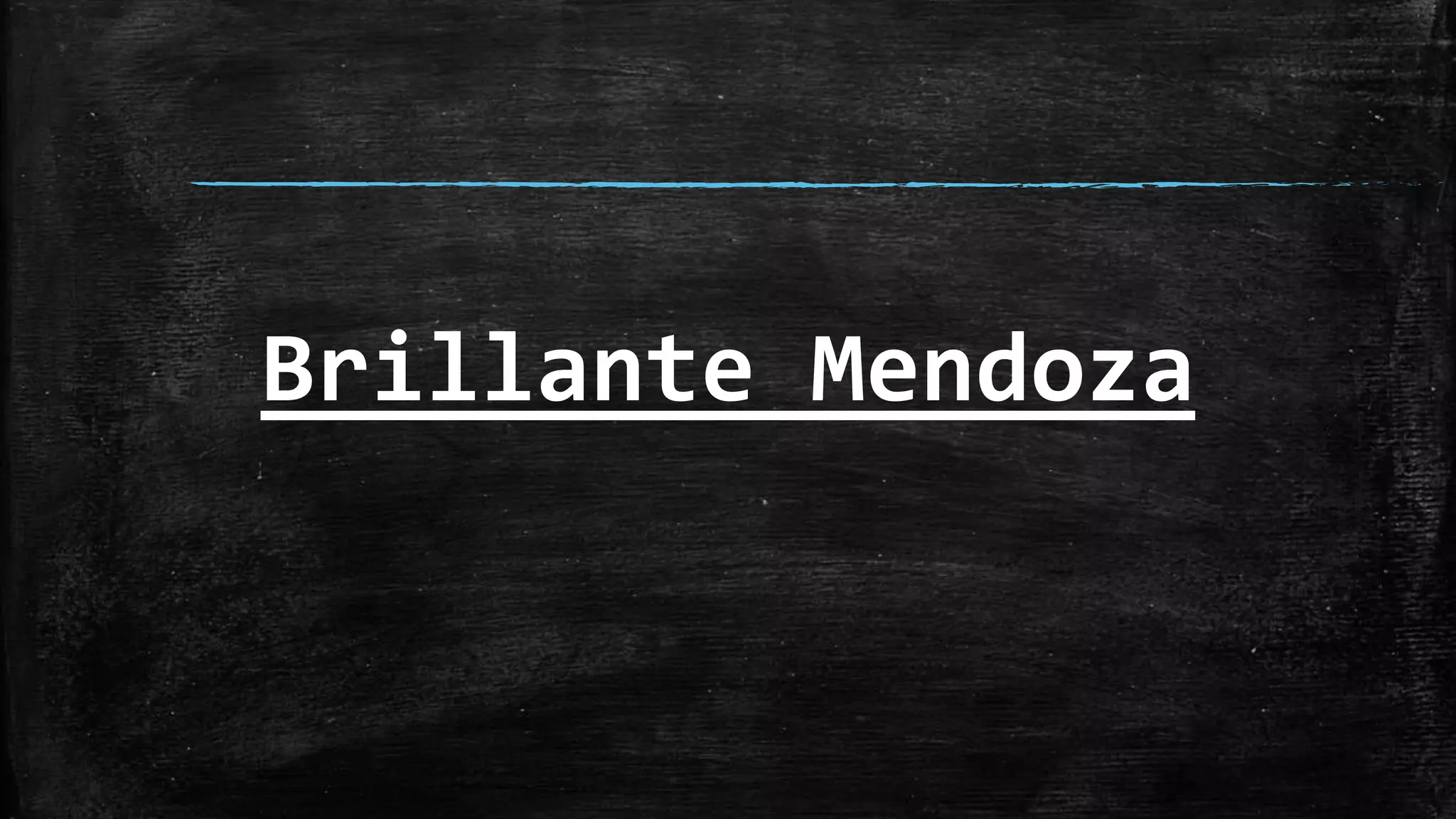 Brillante Mendoza
