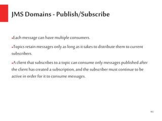 Messaging Frameworks using JMS | PPT