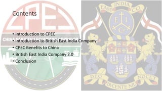 CPEC and East India Comapny.ppt