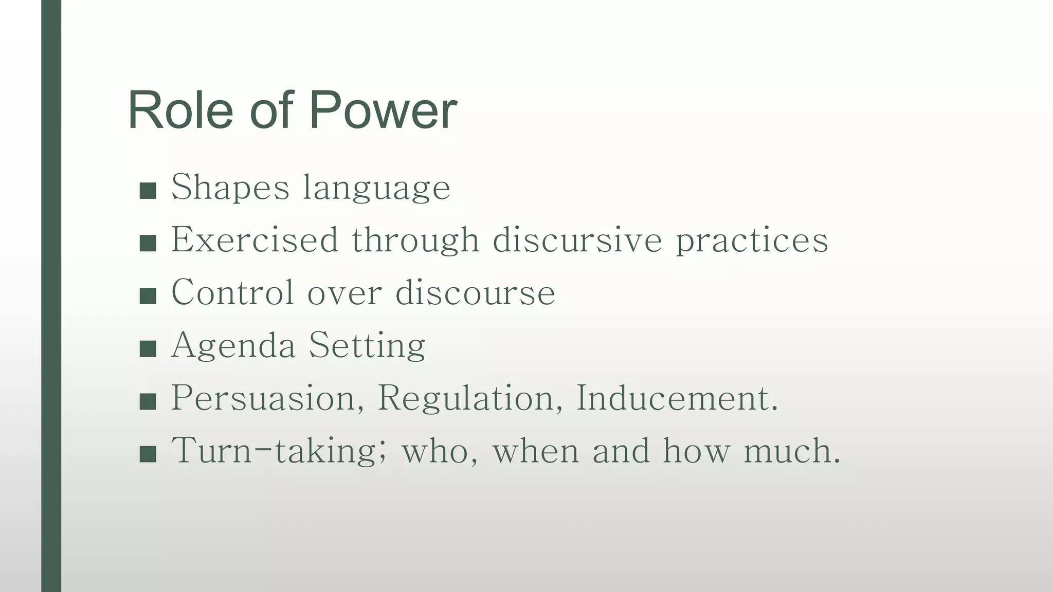 Language, Power, Identity & Global Politics | PPTX