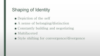 Language, Power, Identity & Global Politics | PPTX