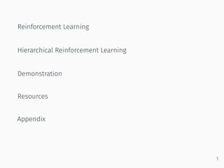 Hierarchical Reinforcement Learning with Option-Critic Architecture | PDF