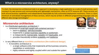 Understanding MicroSERVICE Architecture with Java & Spring Boot | PPT