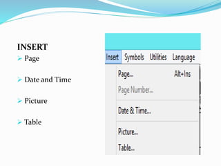 Inpage complete presentation | PPTX