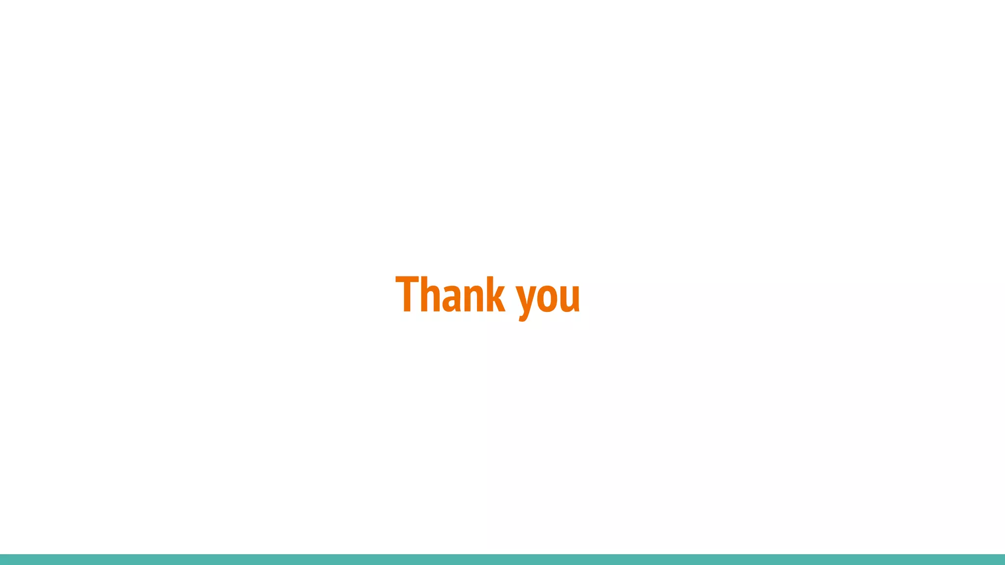 Thank you
 