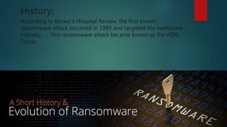 ransomware and cyber security | PPT