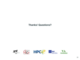 Thanks! Questions?
21
 