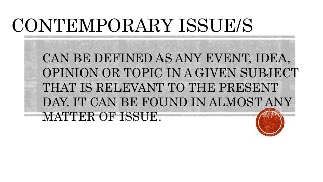 contemporary issues in project management contemporary issue management